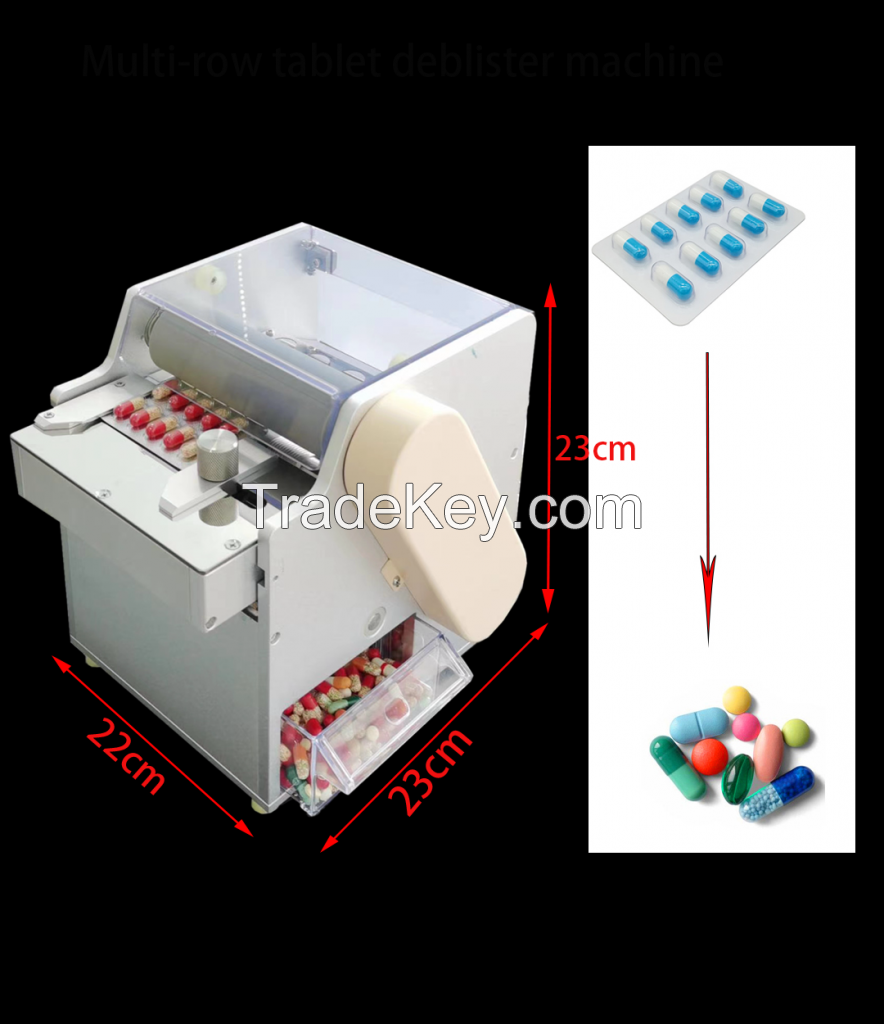 Ready to Ship AG-5 Chinese manufacturer Small capacity Desk Top Deblister deblistering (ALU /PVC Blister Plate) machine