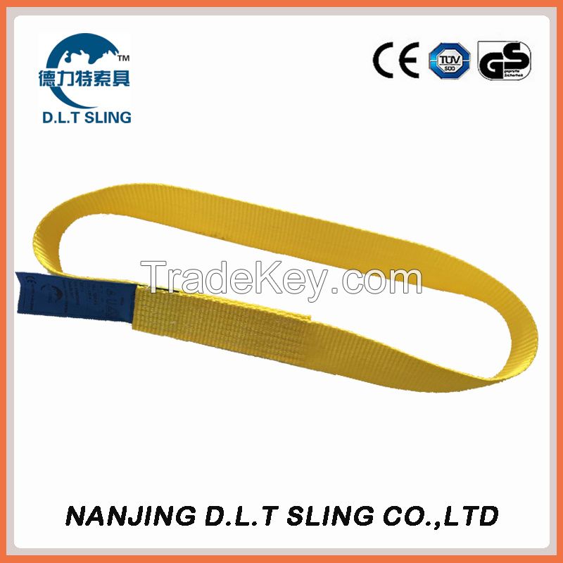 one way polyester endless webbing sling  1.5T  EN1492-1