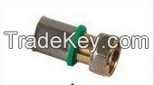 Press Fitting - Brass Union for Plumbing Multilayer Pex Pipe with Watermark/Acs/Wras/Skz/Aenor