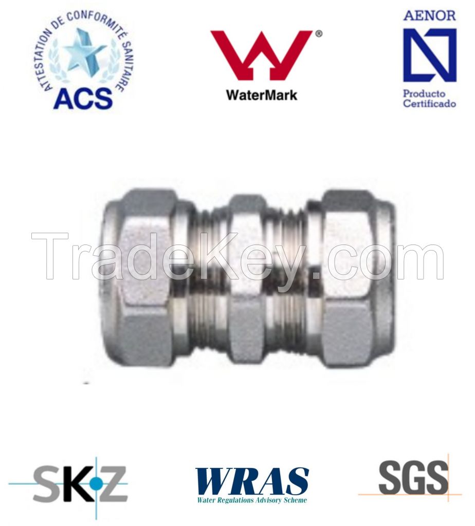 Cw617/Hpb58-2 Standard Compression Fittings Equal Straight for Sorth Amercia