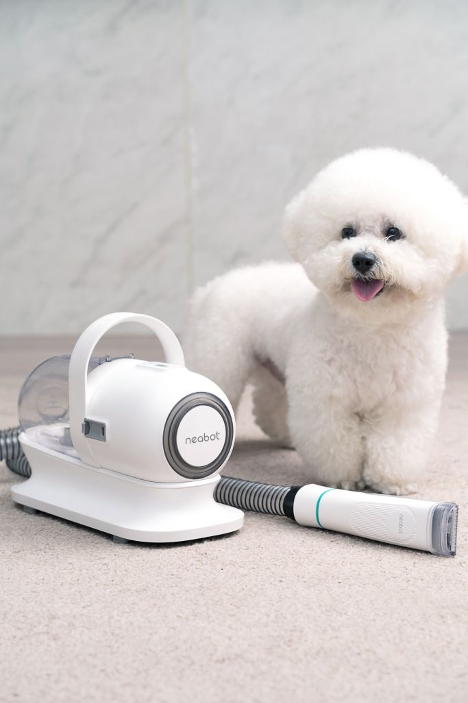 Vacuumable Pet Groomer 5 in 1 Clipper Brush Comb