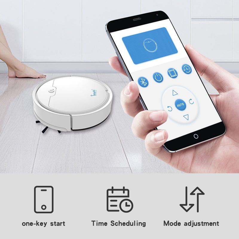 Intelligient Robot Vacuum Cleaner with Self-charging