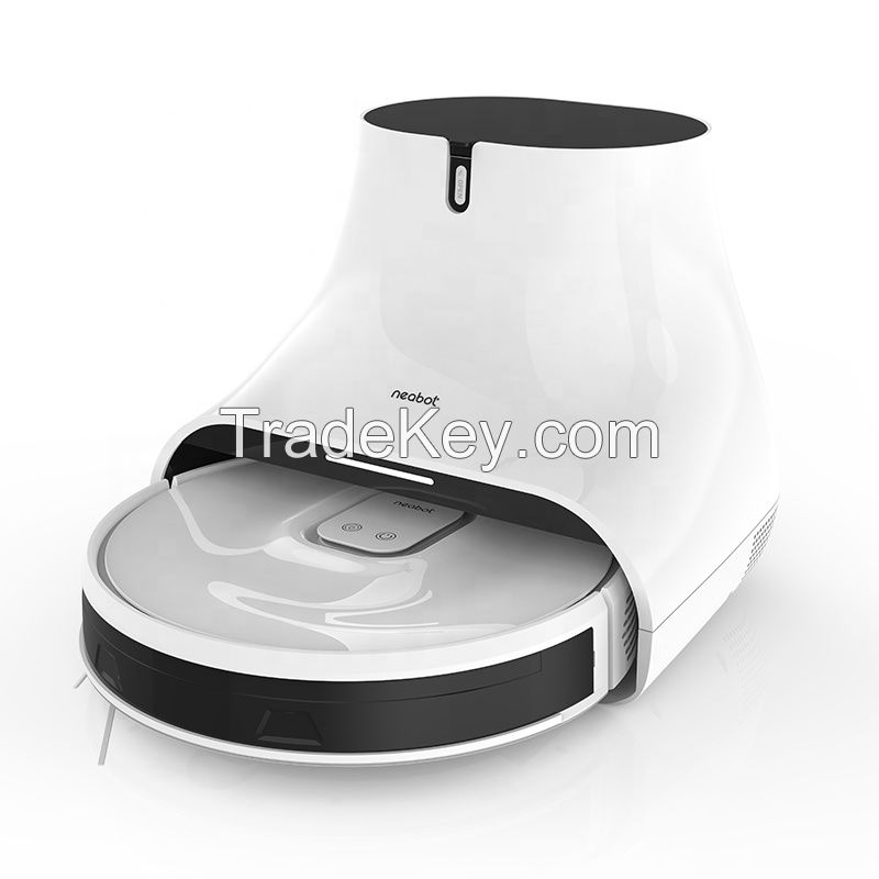 Smart Robot Vacuum Cleaner with Self-emptying Dustbin