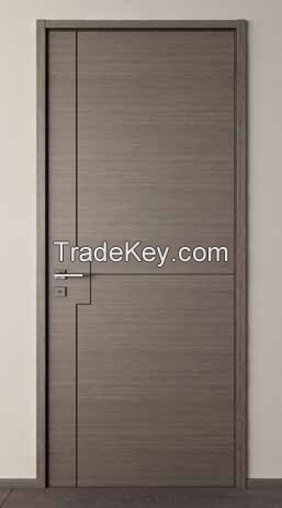Perfetto interior solid wood Flush door with good design