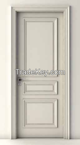 Perfetto Selected manufacturer modern wood villa apartment house 3 panel design room door