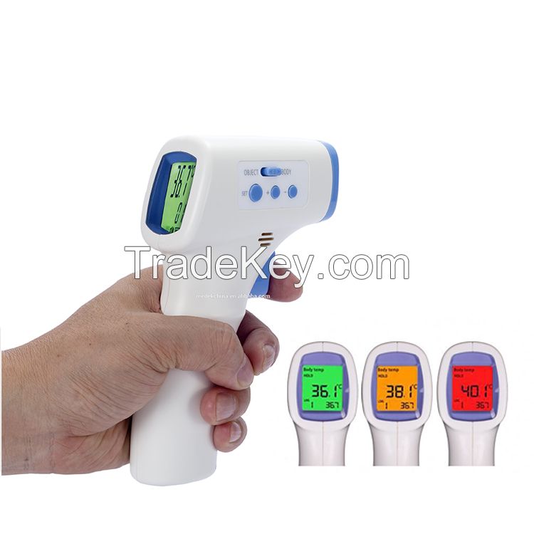 CE Forehead Digital Thermometer Infrared Ir Thermometer Non-Contact Thermometer 