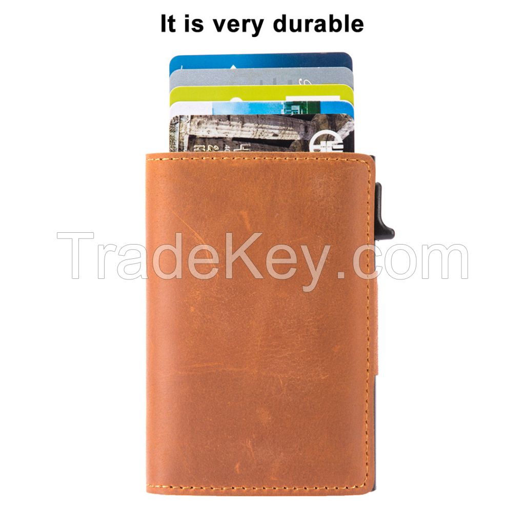 Slim Pop Up Airtag Wallet for Men