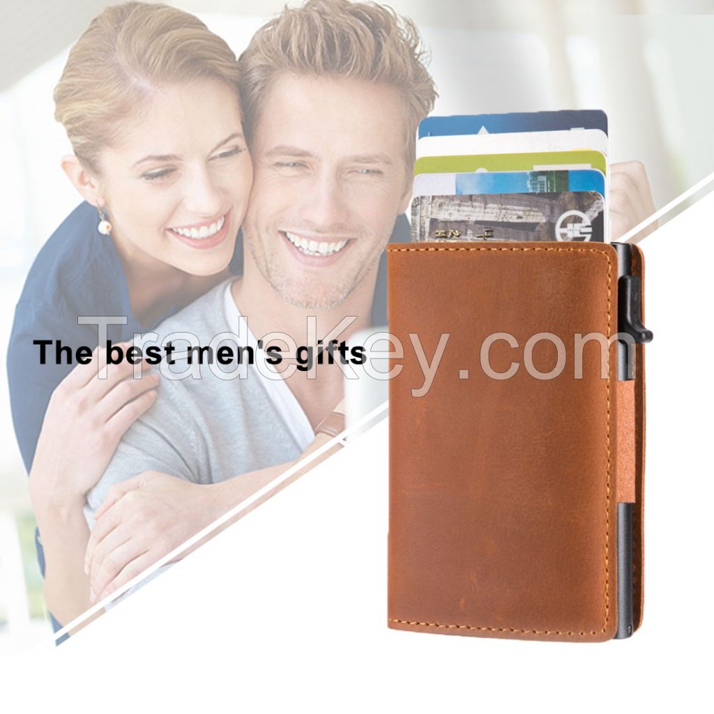 Slim Pop Up Airtag Wallet for Men