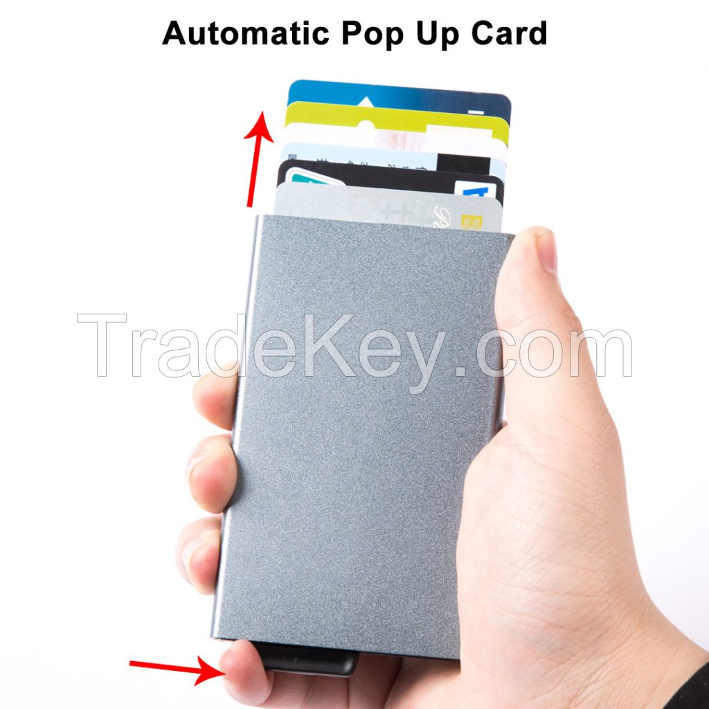 Slim Pop Up Airtag Wallet for Men