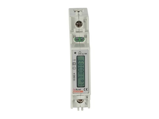 220V single phase electric energy meter with DIN rail installation