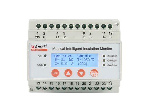 Acrel AIM-M200 medical insulation monitoring device in ICU