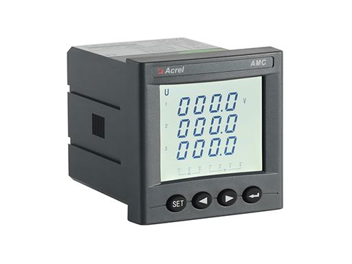 three phase programmable voltmeter with LED diaplay