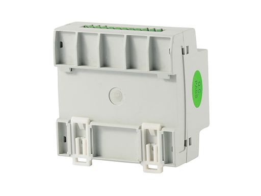 DIN rail installation temperature and humidity controller with sensors