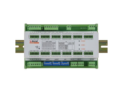 ac three phase multi loop energy meter with harmonic measurement