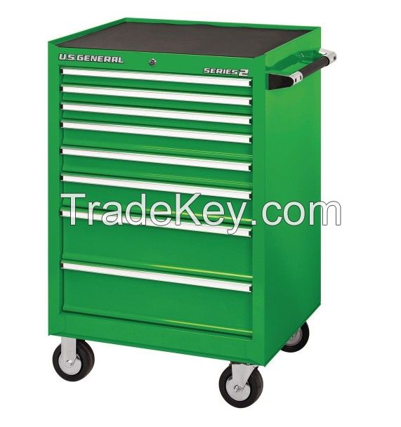 China wholesale 26in.x22in.single Bank Red US general Roller Tool Cabinet 