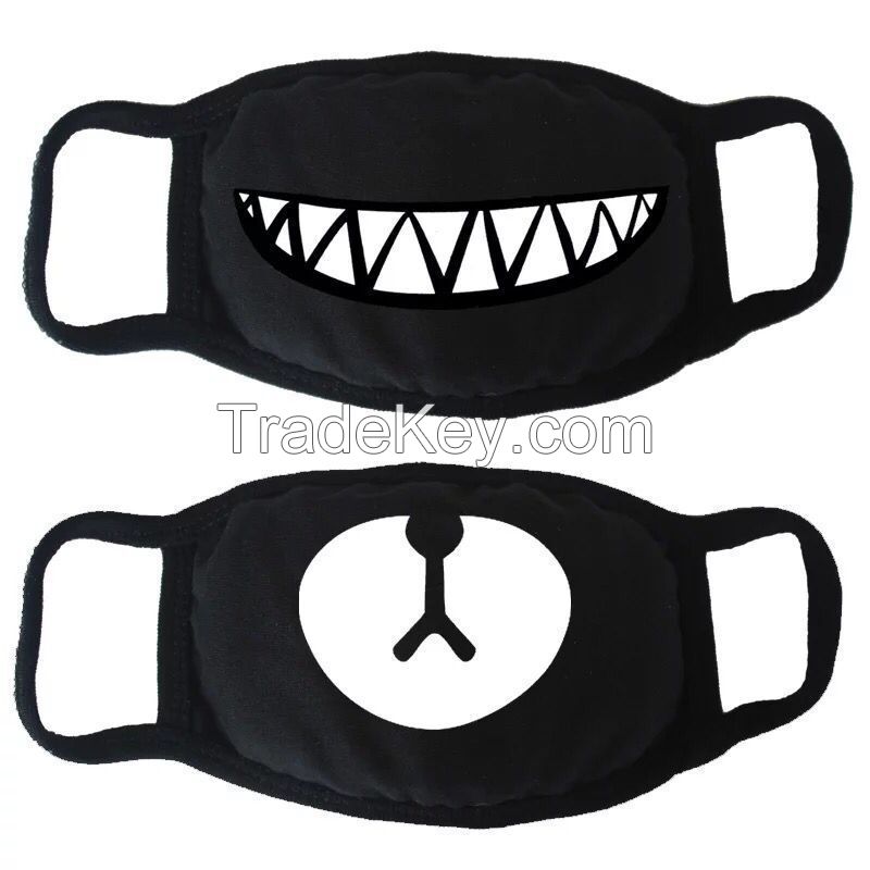 Wholesale Creative Fashion cotton mask Funny Personality Mask Men and Women Winter Ride Warm and Breathable A Hair Hai