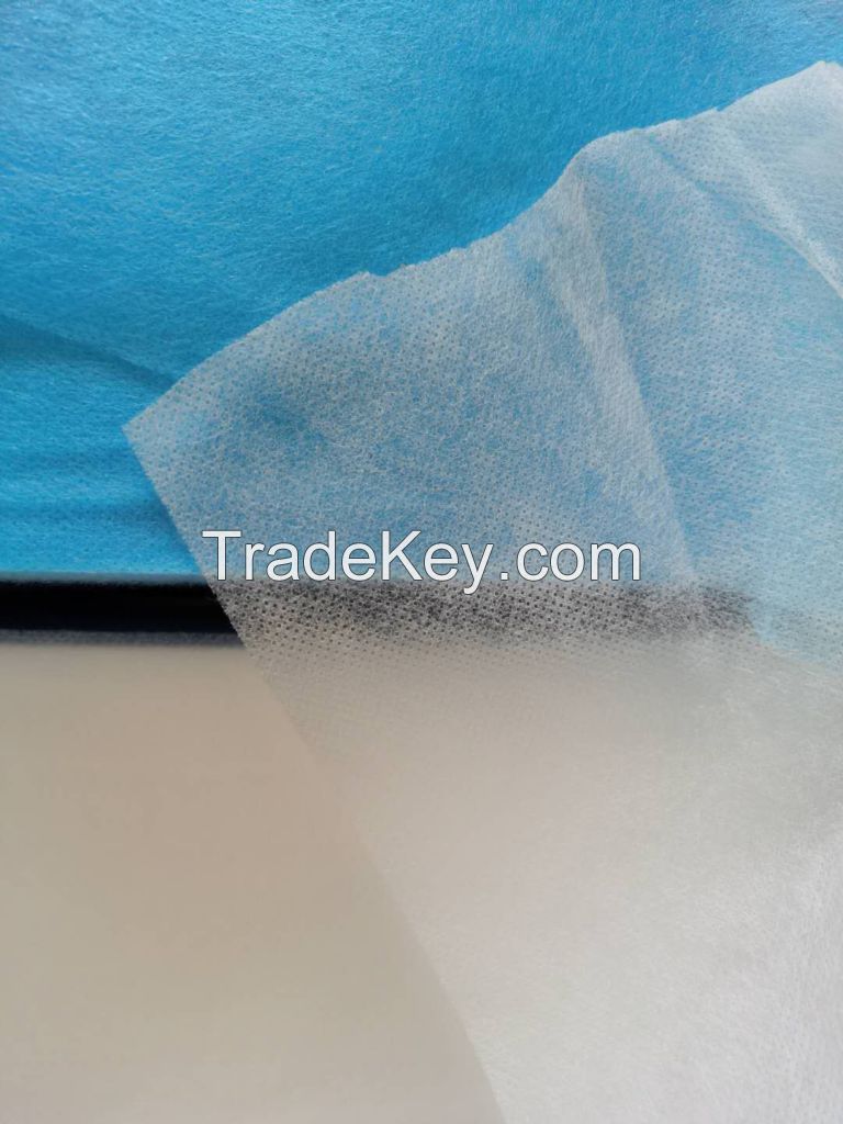 PP SPUN BOND NONWOVEN FABRIC, SMS fabric, melt blown, hot air cotton