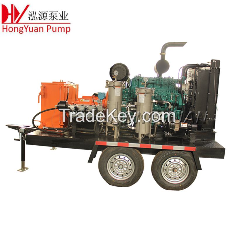 2800bar 26lpm Hydro Blasting Water Jetting Machine for Surface Cleaning