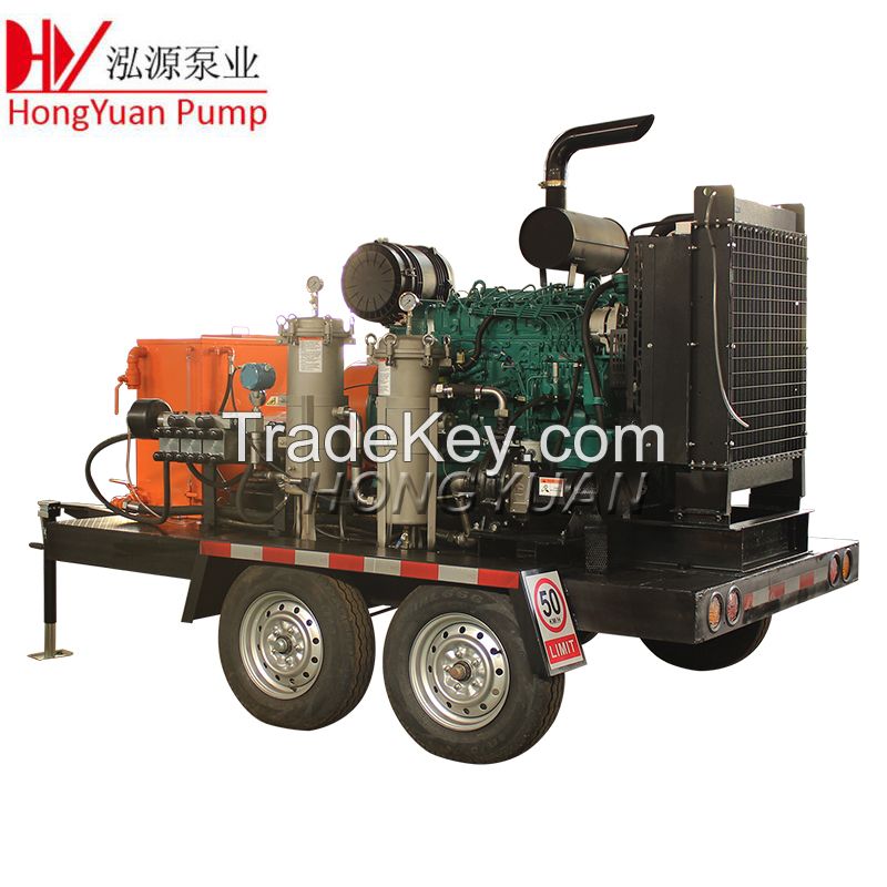 2800bar 26lpm Hydro Blasting Water Jetting Machine for Surface Cleaning