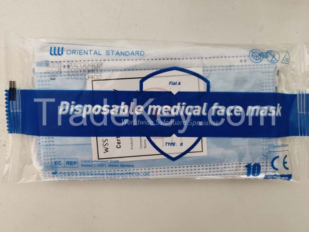 3 ply Disposable Medical Face Mask