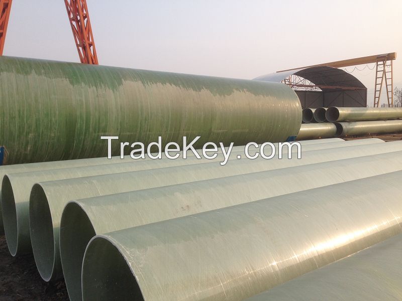 Fiberglass reinforced GRP FRP Pipe