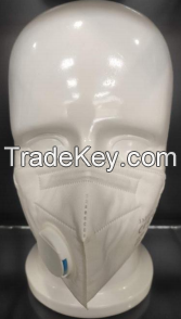 FFP3 breathing valve folding mask