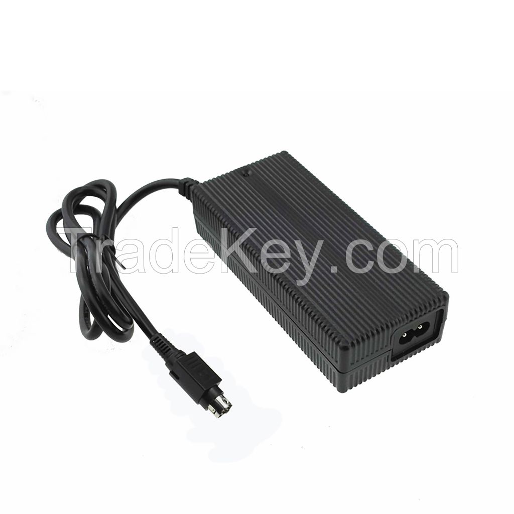 Fast charger Li-ion Lithium battery charger 80W &amp; 12.6V 6.3A, 25.2V 3.2A, 29.4V 2.5A quick charger ebike scooter drone adapter 