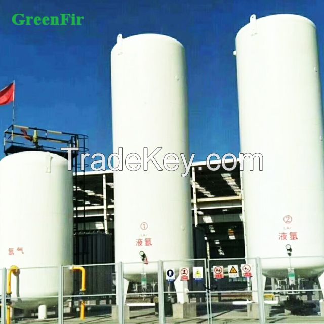 ISO 20/40 FT cryogenic storage tank for LNG, liquid oxygen nitrogen