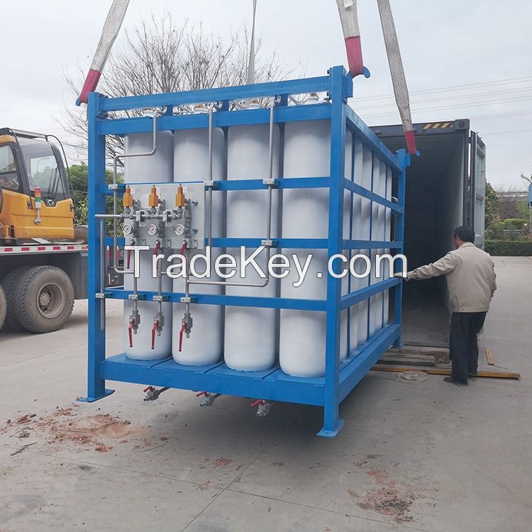 CNG compressor dispenser storage cylinder for CNG fueling station