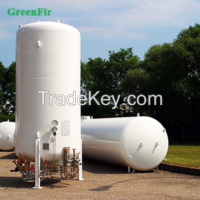 ISO 20/40 FT cryogenic storage tank for LNG, liquid oxygen nitrogen