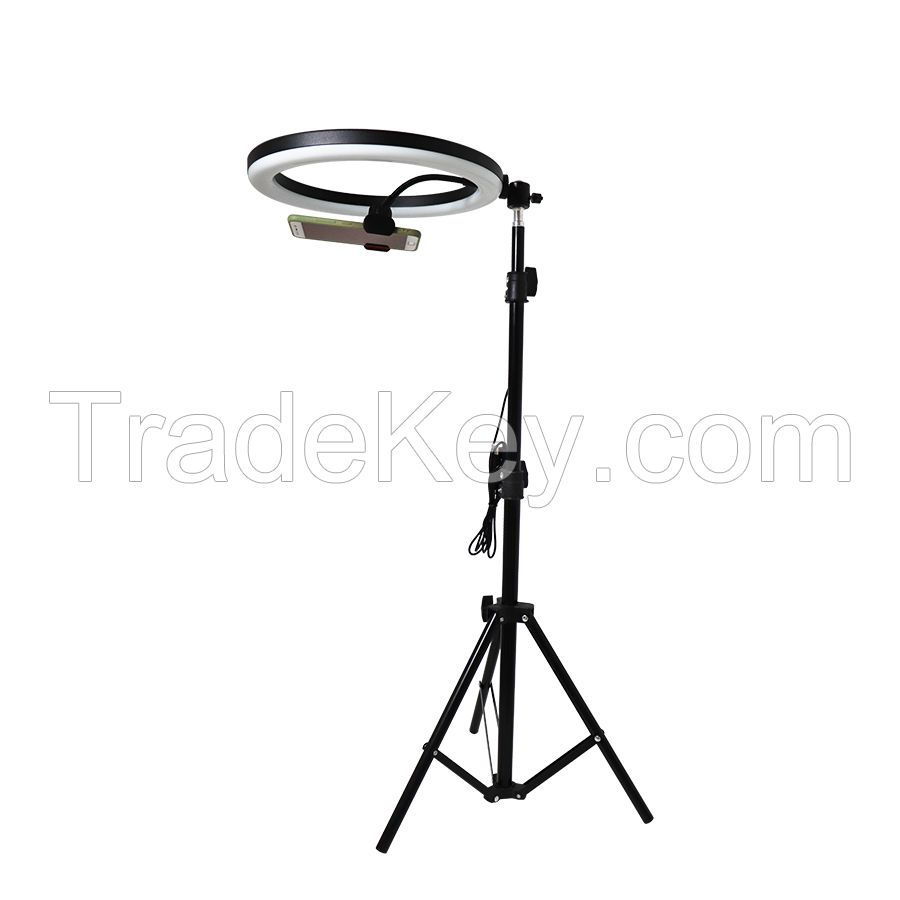 Factory Dimmable 12 inch Selfie LED Ring Fill Light With Tripod Stand Circle Light  Photo Video