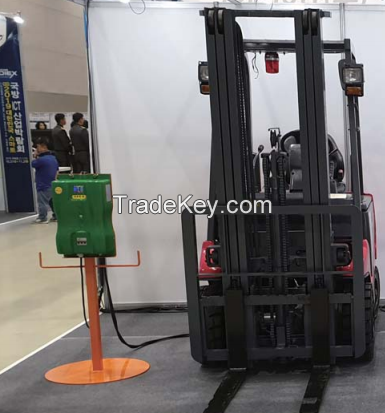 Easy to use and carry Battery charger for forklift and electronic golf cart.  