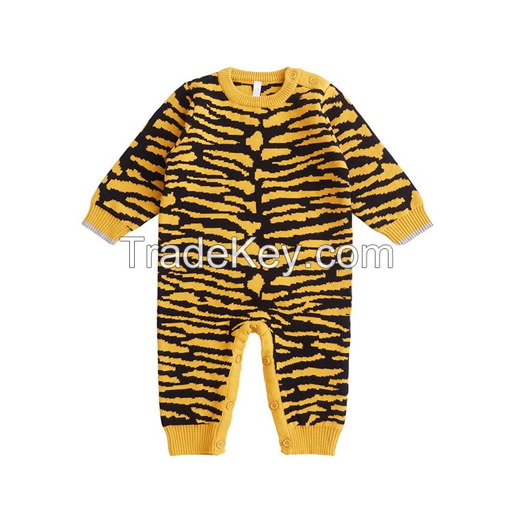 New born 100% cotton warm baby clothes suit baby jumpsuit baby animal