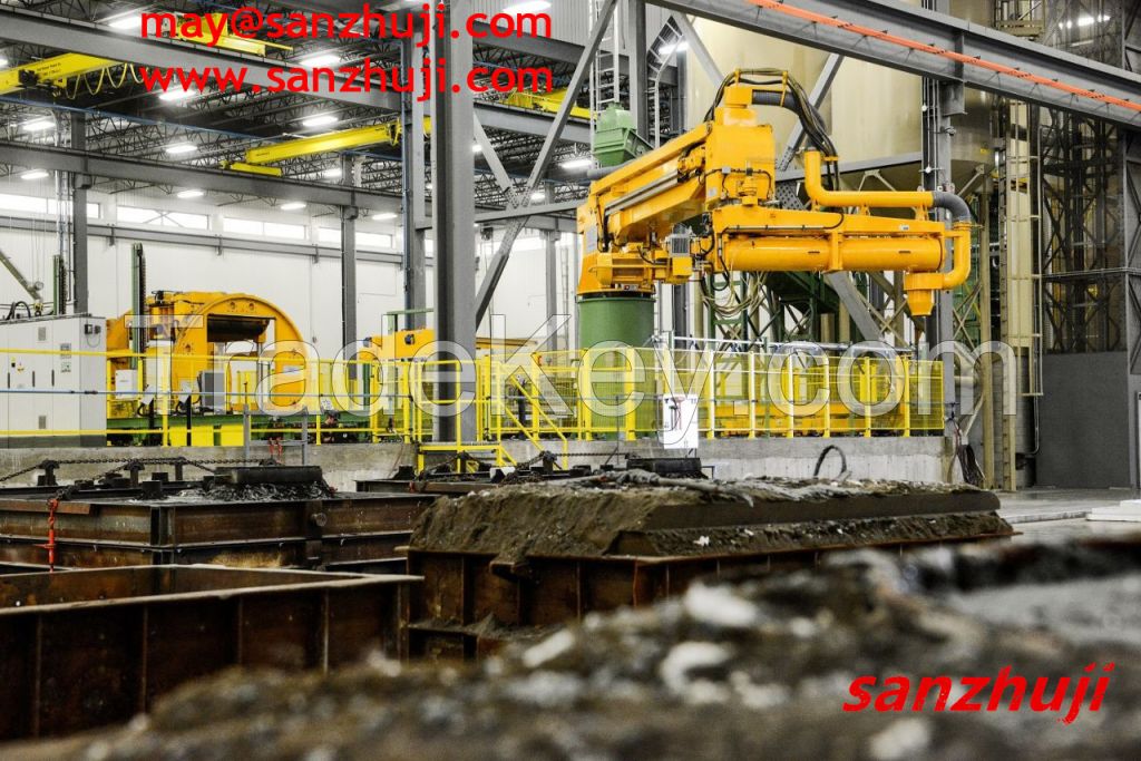 Green sand mixer Self-setting sand mixer Sand Reclamation Systems    Sand casting equipment    sand moulding machine    Qingdao Xinyuanzhu Machinery Co., Ltd.