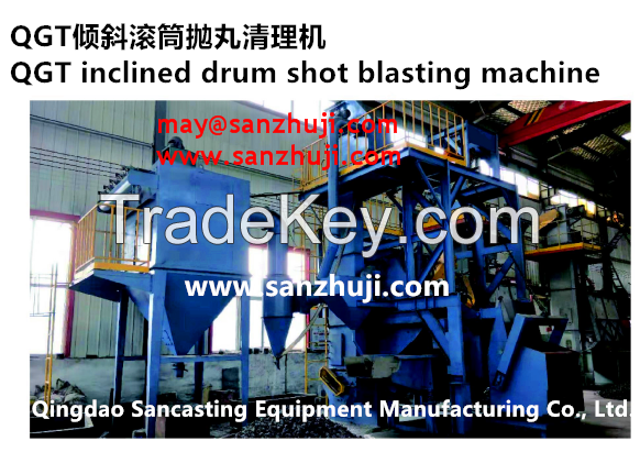 Green sand mixer Self-setting sand mixer Sand Reclamation Systems    Sand casting equipment    sand moulding machine    Qingdao Xinyuanzhu Machinery Co., Ltd.  shot blasting machine