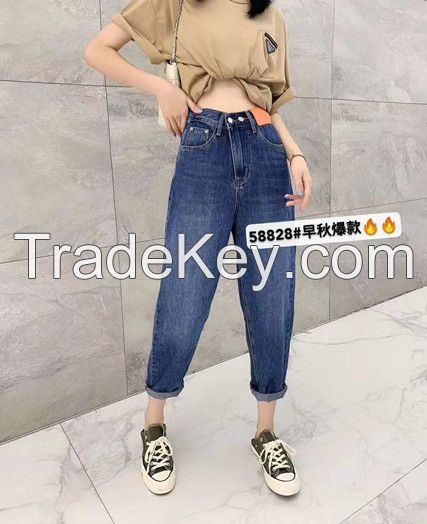 58828# Spring Autumn Loose  Jeans