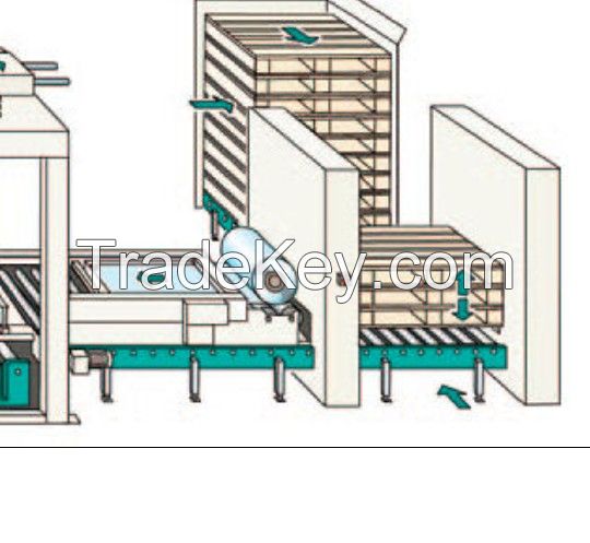 palletizing machine , stacking machine of bags , and cartons , and drum, or buckets