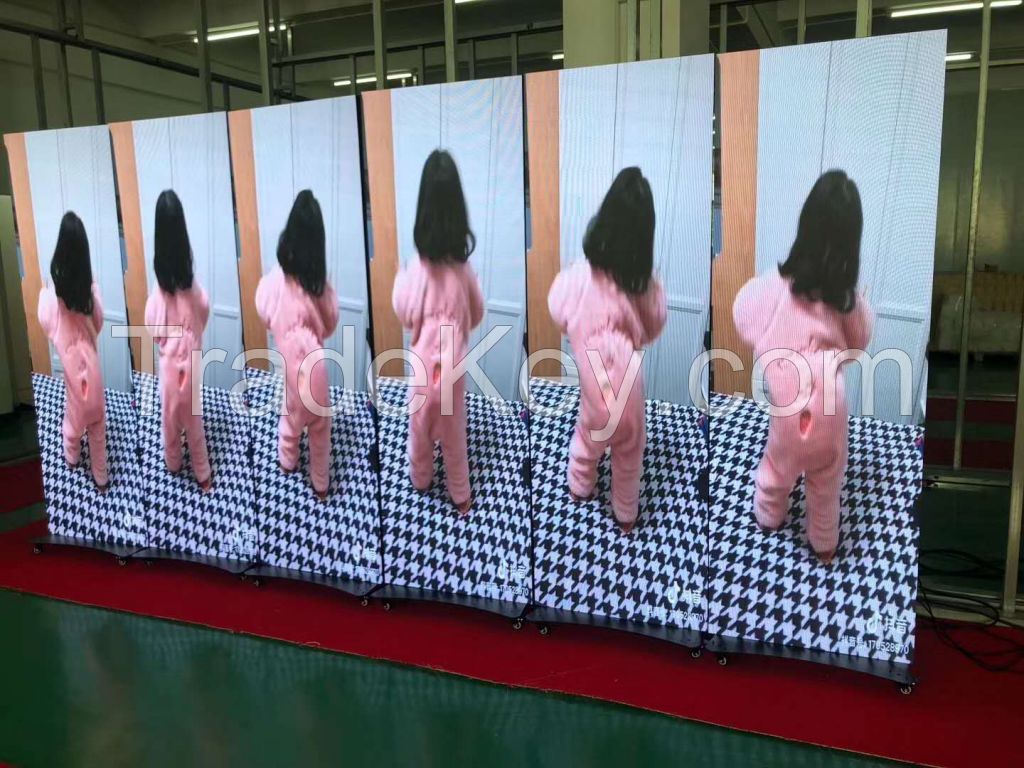  movable led screen advertising machine
