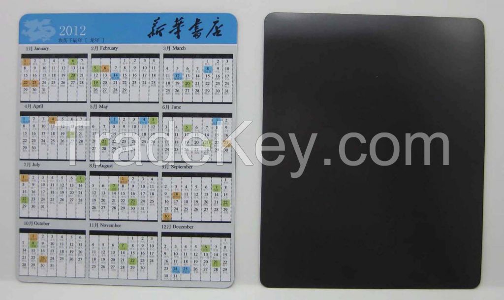 promotional fridge magnet calendar magnetic calendar for promotion