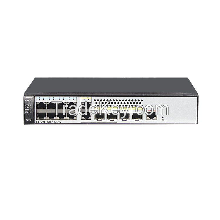 Huawei wholesale S5720 series switch network switches -S5720S-12TP-LI-AC Huawei S5700 Series switch network 8port  low price