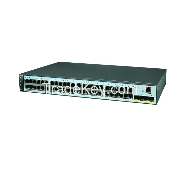 Gigabit Optical Fiber S5700-S5720-52X-PWR-SI-DC 48 Port Networking Switch Router 10g Outdoor Ethernet Switch 4 port sfp in stock