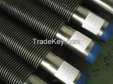 Laser welded finned tubes