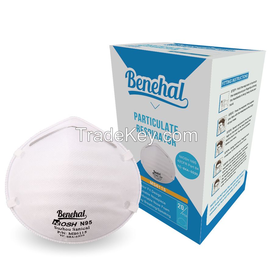 Benehal NIOSH N95 particulate respirator