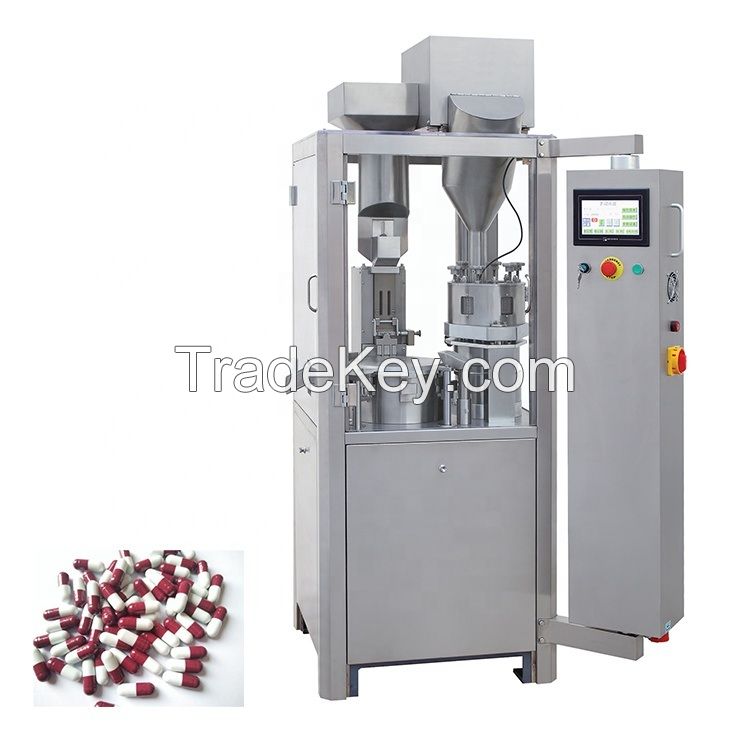 Full Auto Empty Gelatin Capsule Filler Machine For Powder Granule Capsule Filling Machine Equipment