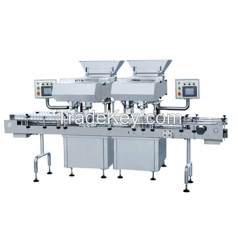 Automatic tablet capsule counting machine