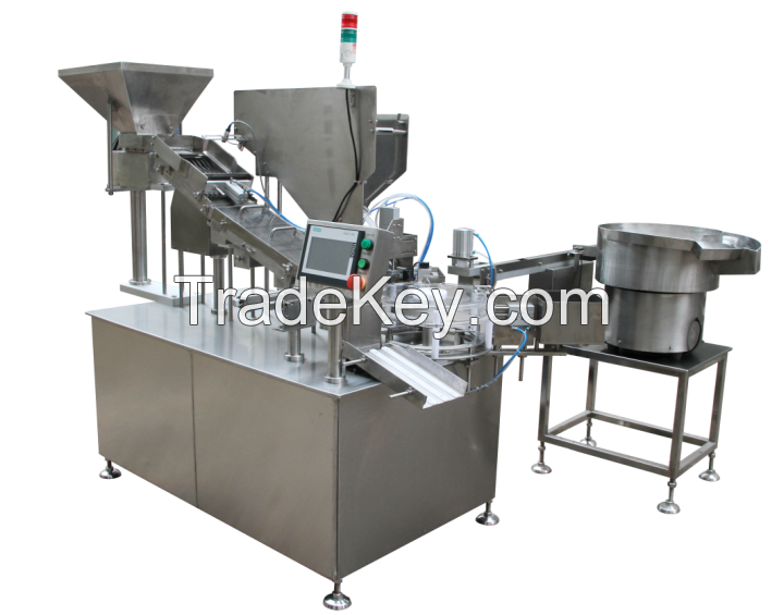 ZPP-40A Vitamic C effervescent tablet tubes tube filling sealing machine with CE ISO certificate