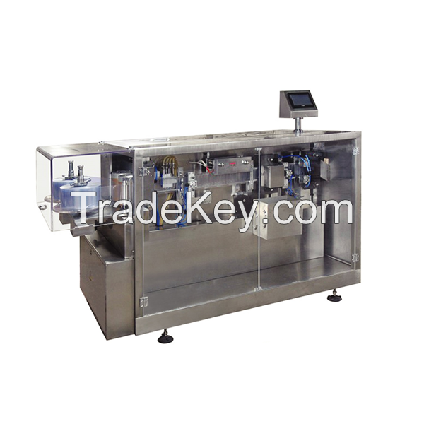 Small automatic film forming liquid filling machine