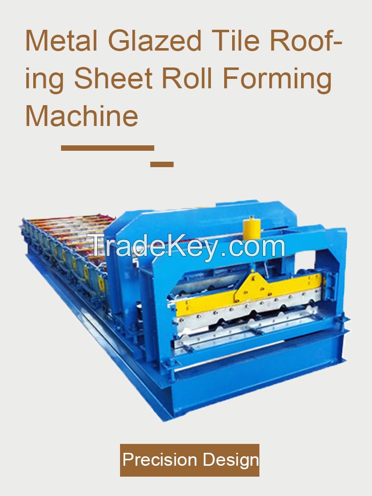 Aluminium Roofing steel Tiles Making Machine