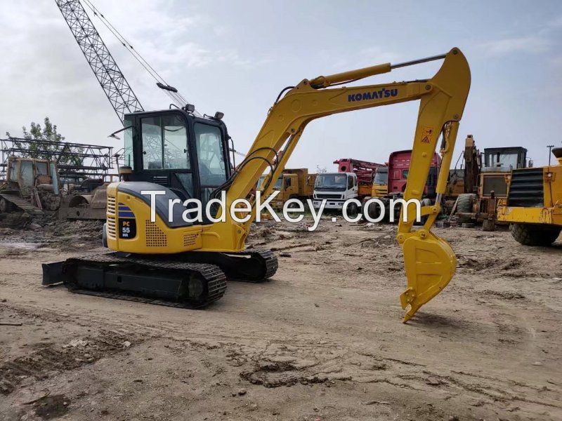 second hand excavator komatsu 55