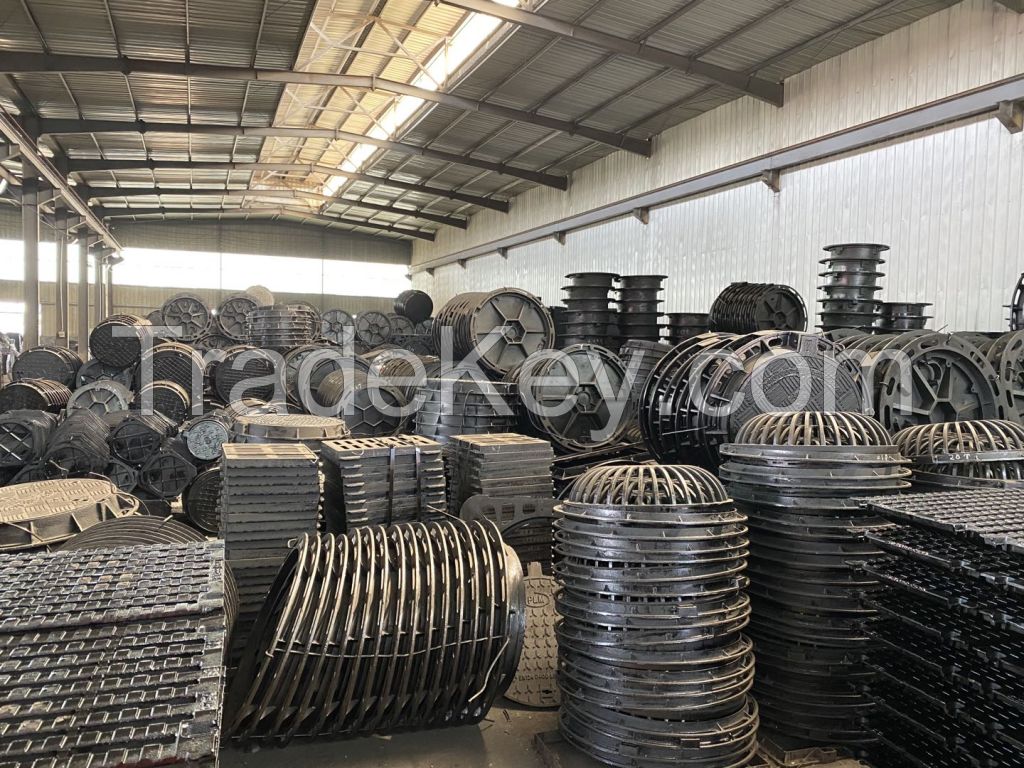 spun iron pipe, spigot hub pipe,fitting,cyclone branch, manhole cover